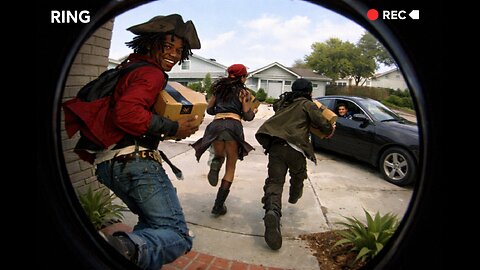 Porch Pirates of the Caribbean! Are our packages safe?