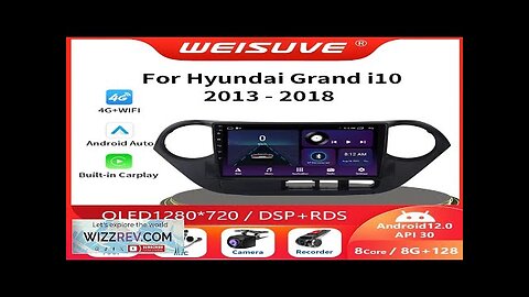 2din Android 12 Car Radio Multimidia Video Player For Hyundai Grand I10 Review