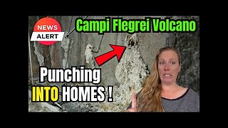 Volcano is BURNING through WALLS and FLOORS into HOMES leaving VOLCANIC SCUM !