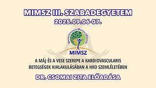 MIMSZ 2025 - dr. Csomai Zita előadása