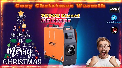 VEVOR Diesel Air Heater 🎅 | Warm Up Your Holidays in Style