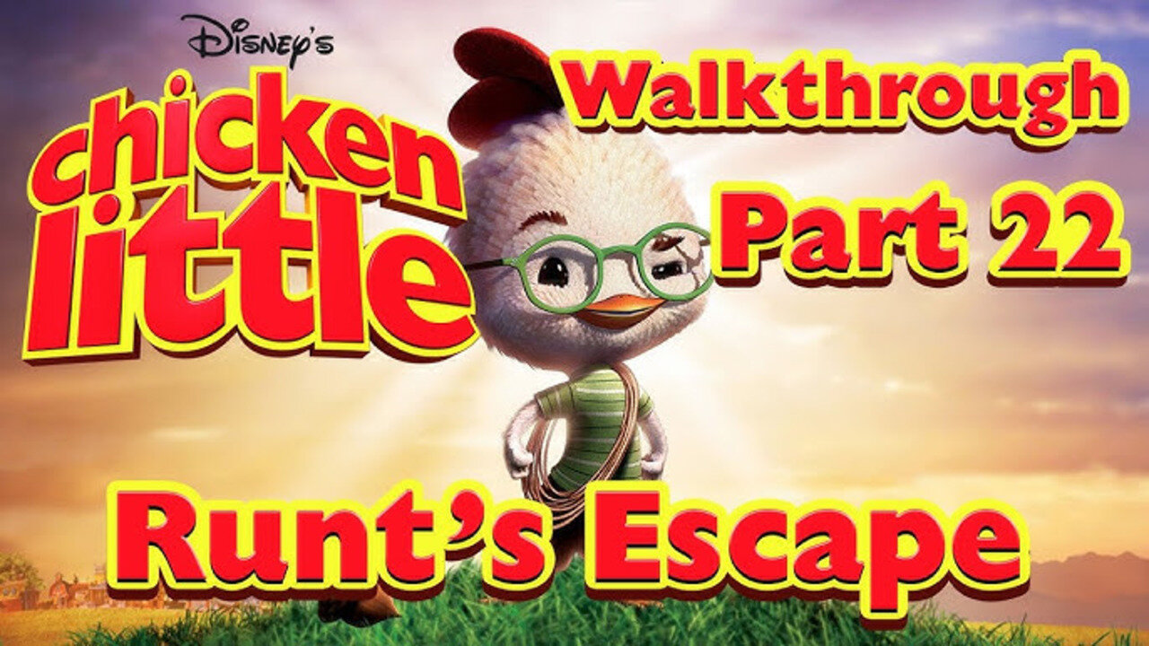 Chicken Little (PC) - Runt's Escape