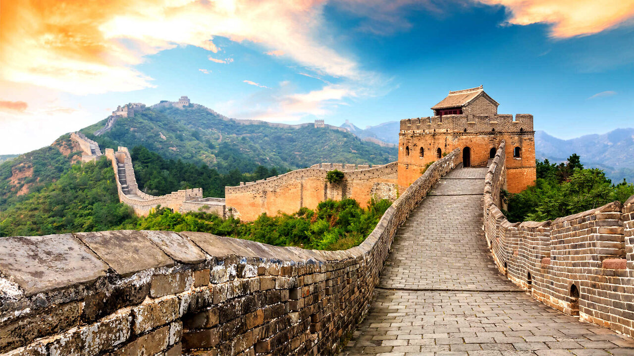 CHINESE INFLUENCE: A Group of American Social Media Influencers visit the Great Wall of China