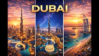 The Serenity of Dubai - 4K 🌙✨