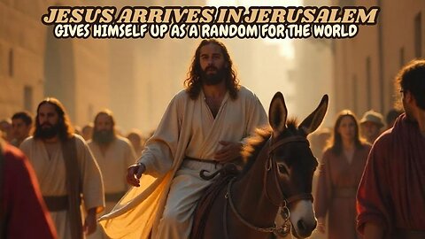 Palm Sunday: Jesus Gives Himself Up As A Ransom