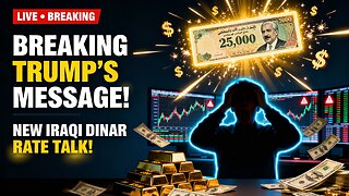 🚨 Breaking Trump’s Message Sends Shockwaves — New Iraqi Dinar Rate Talk! 💥 💥 IQ News 2025