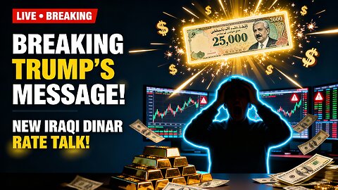 🚨 Breaking Trump’s Message Sends Shockwaves — New Iraqi Dinar Rate Talk! 💥 💥 IQ News 2025