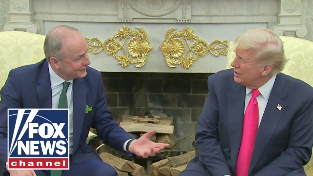 Trump mocks Rosie O'Donnell in meeting with Ireland's PM: 'Better off' not knowing her