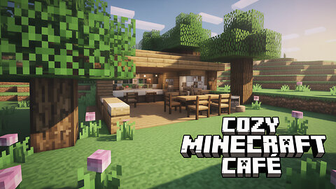 Create Your DREAM Minecraft Cozy Café in Minutes with a Cozy BUILD!