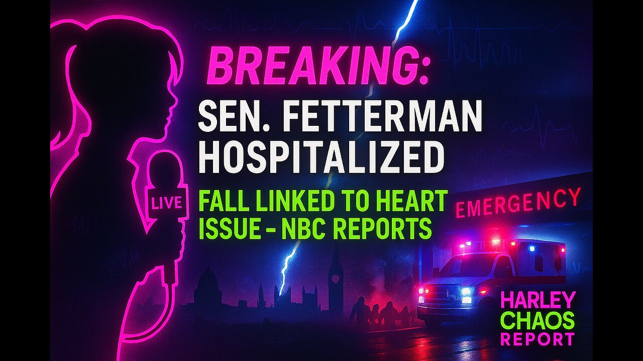 BREAKING: Sen. John Fetterman HOSPITALIZED After Fall