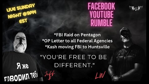 (LIVE) Jeff B and LW Talk FBI