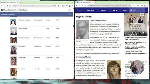 Jerry Williams Cold Case File Part 1