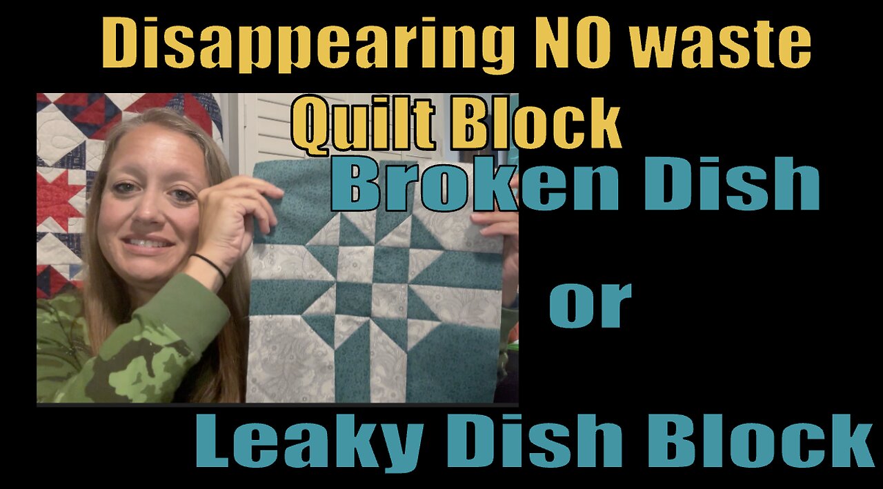 No Waste Disappearing Quilt Block