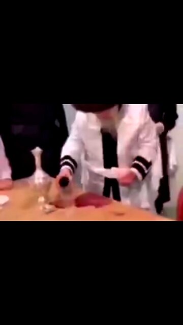 KABBALIST RABBIS PERFORMING BLACK MAGIC BLOOD RITUAL 💥