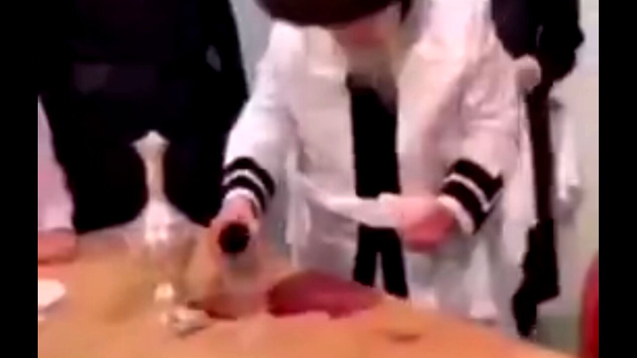 KABBALIST RABBIS PERFORMING BLACK MAGIC BLOOD RITUAL 💥