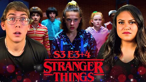 Eleven vs Billy! 3x3 3x4 Stranger Things Season 3 Chapter 3&4! First Time Watching