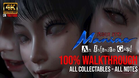 Junji Ito Maniac: An Infinite Gaol 100% Walkthrough All Collectables All Notes | Max Settings (4k60)