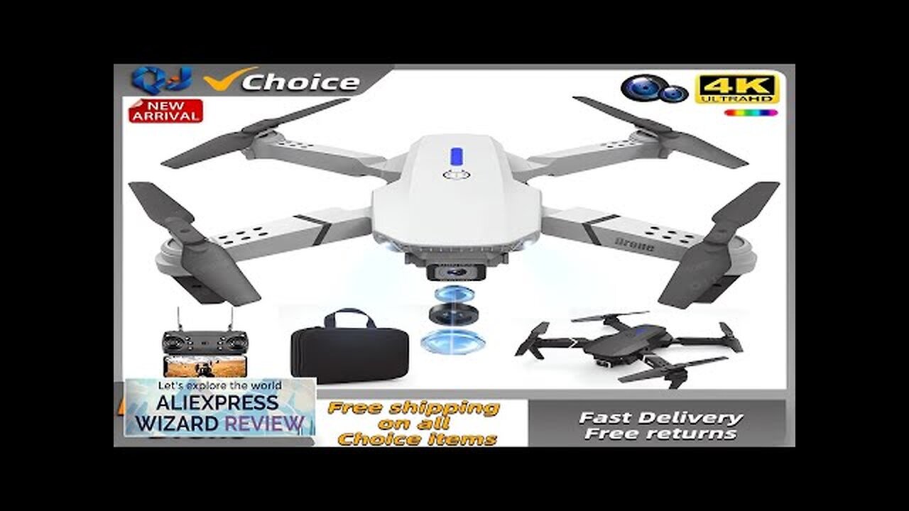 2024 E88Pro RC Drone 4K Professinal With 1080P Wide Angle HD Camera Review