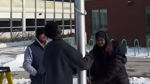 Vermont School Raises The Somali Flag In Protest To President Trump