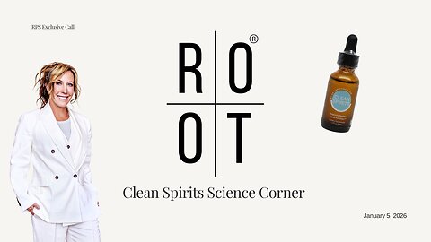 Clean Spirits Patents | **RPS Exclusive Sneak Peak** | Science Corner | January 5, 2026 | English