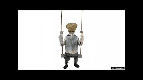 Swinging Skeleton Boy Animated Halloween Decoration Review