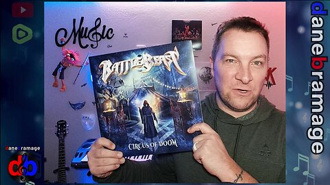 DaneBramage ROCKS Vinyl unboxing of Battle Beast 🇫🇮 Circus Of Doom