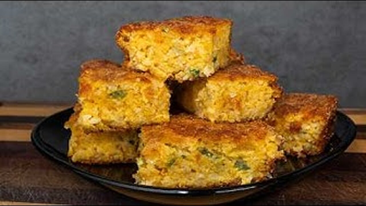 The BEST Creole Cornbread — Moist, Cheesy & Packed with Flavor