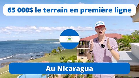 65 000 $ le terrain en première ligne d’océan au Nicaragua