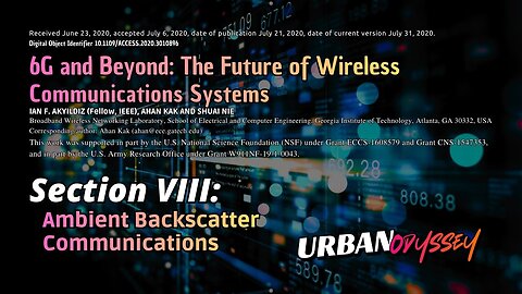 6G White Paper (Pt. 8): Ambient Backscatter Communications