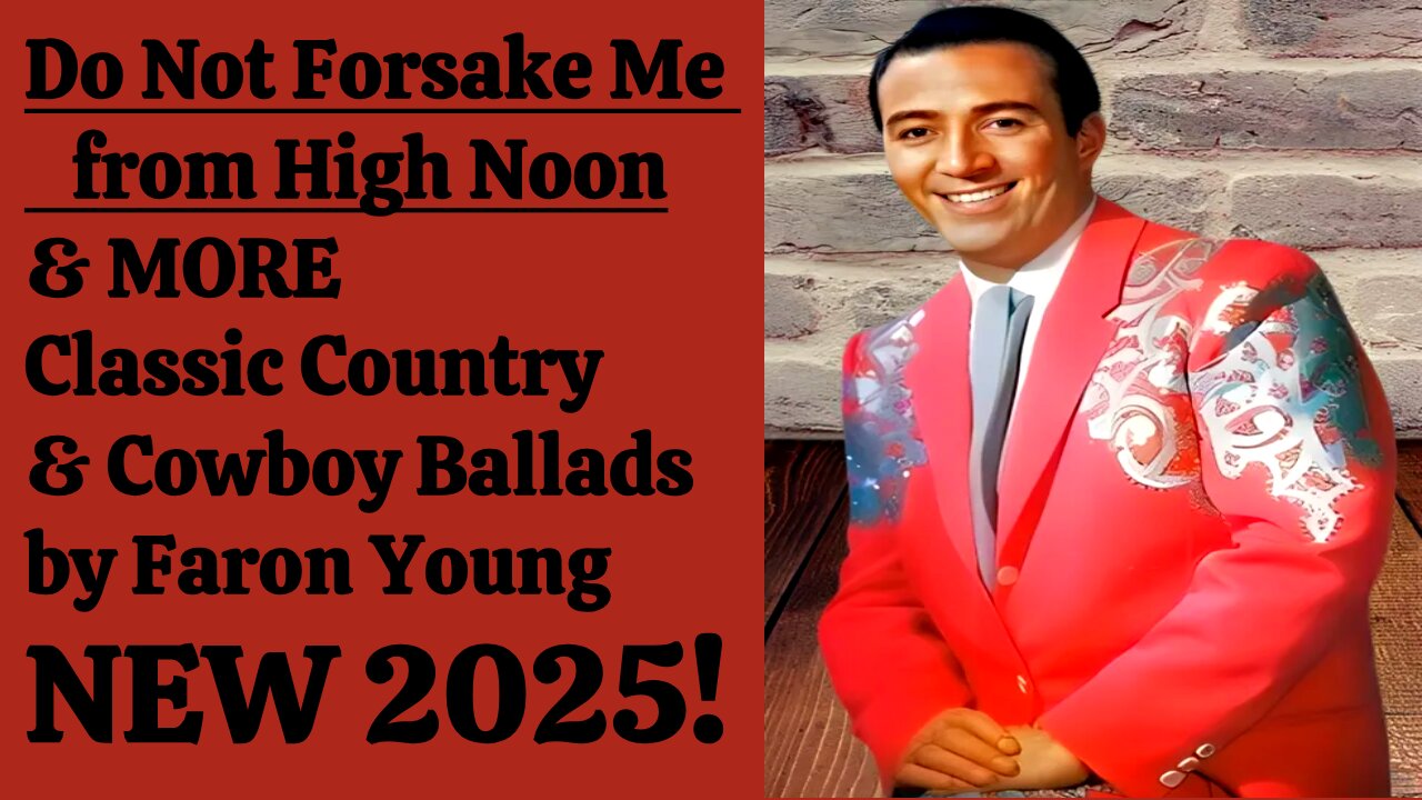 Do Not Forsake Me from High Noon & MORE Classic Country & Cowboy Ballads by Faron Young NEW 2025!