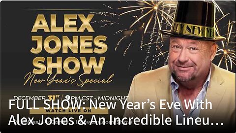 1 1 26 New Year’s Eve With Alex Jones