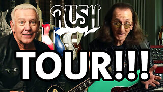 Rush Fifty Something Tour! Geddy Lee & Alex Lifeson send fans a message