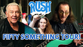 RUSH FIFTY SOMETHING TOUR Reaction! - Alex & Geddy - Anika Nilles is New Drummer!