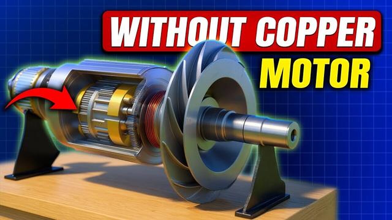 The Motor That Doesn’t Need Copper Coils or Magnets