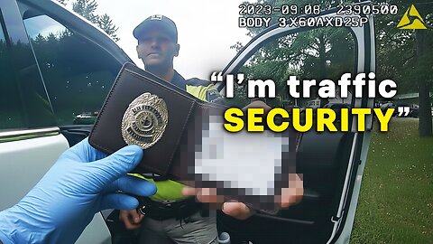 Serial Police Impersonator With 22 Fake Police Cars Attempts to Pull Over Real Sergeant