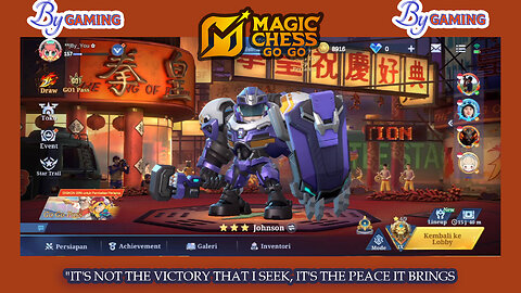 "It's not the victory that I seek, it's the peace it brings