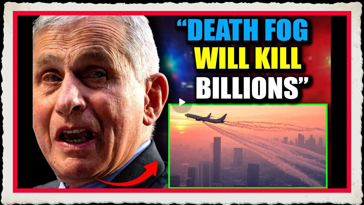Chemtrails Pilot Reveals Plot to Blanket World in Death Fog to Kill Billions in 2025