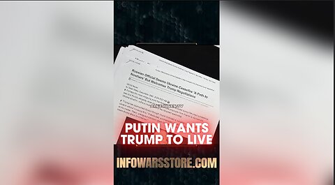 Alex Jones: Russian Officials Want Trump To Survive Deep State Attacks - 12/27/24