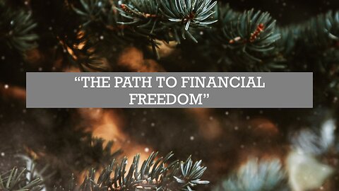 The Path To Financial Freedom - Part I | Sunday Morning Service (01/04/2026) | Jubilee Worship Center