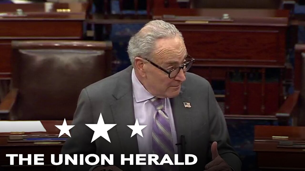 Senate Democratic Leader Schumer Delivers Remarks on Bill to Block Hostilities Against Venezuela