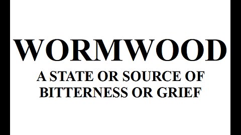 WORMWOOD