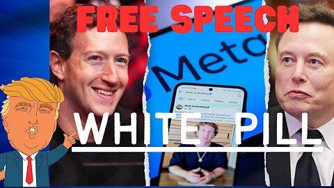 Based Mark Zuckerberg Moving BackTowards Free Speech is a White Pill for HUMANITY