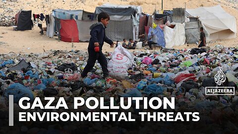 Palestinians in Gaza endure toxic contamination, pollution following Israel's war