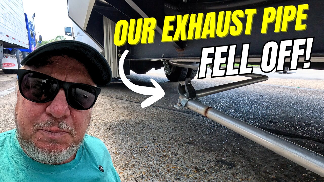 RV Squeezed, Parts Falling Off, Roads Closed… What a Trip!