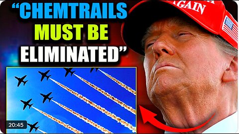*** MUST WATCH *** Trump Declares War Against Chemtrails as Unmarked Planes Dump Toxic Payloads Over U.S.