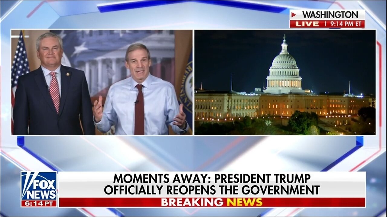 Rep Jim Jordan: Will The Democrats Shut Down Government In January?