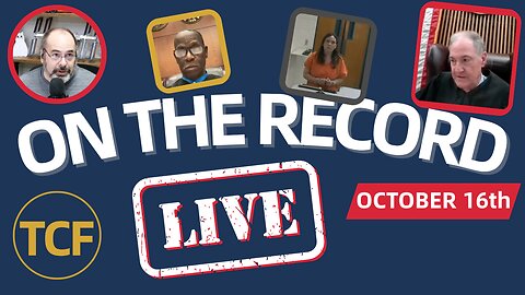 Live Court Hearings Oct 16 - Judge Simpson, Boyd, Stevens, Middleton, McNally, West | TCF LIVE #156