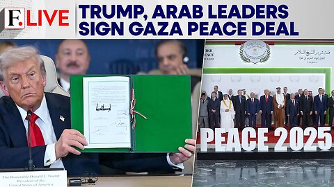 Trump, Arab Leaders Signs Gaza Peace Deal After Hamas Releases Hostages | Firstpost Live | N18G