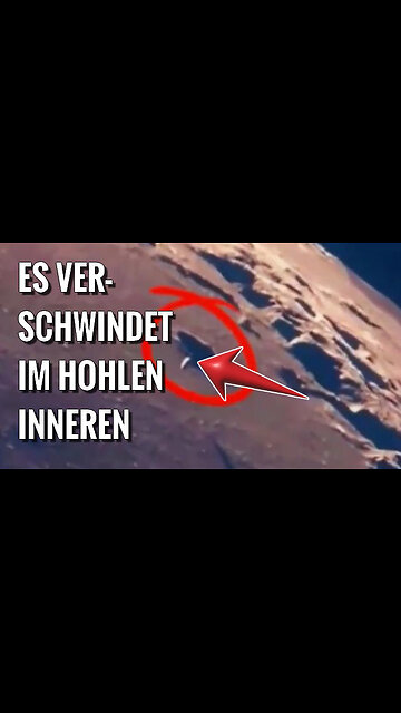 Mit Warp Speed nähert es sich bevor es langsam im Tycho Krater im hohlen Mond verschwindet