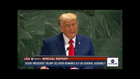 President Trump addresses United Nations General Assembly: ABC NEWS SPECIAL REPORT